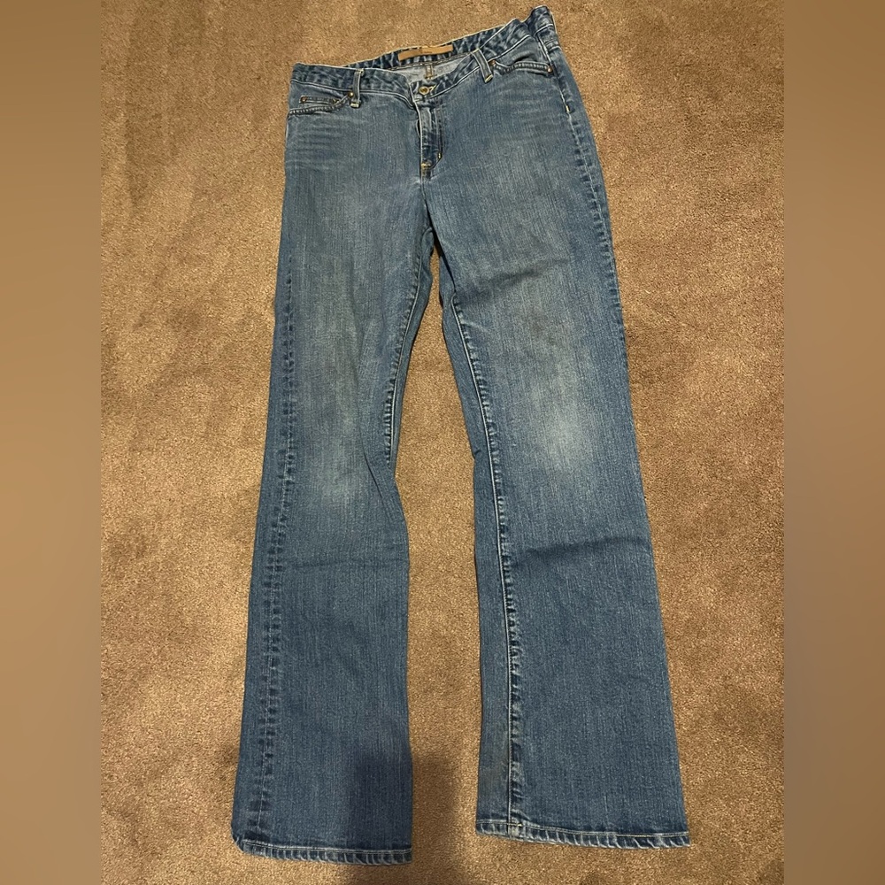 Classic Blue Straight Leg Women's Jeans